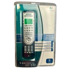 Logitech Harmony 510 Advanced Universal Remote 915-000082  *READ*