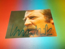 Eberhard Feik Tatort Duisburg signed signiert  Autogramm auf Autogrammkarte