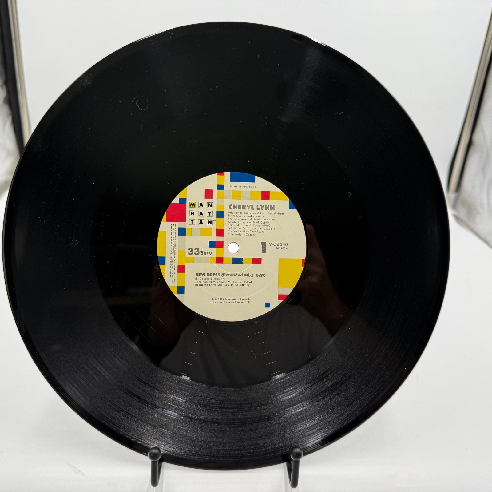 Cheryl Lynn – New Dress - 12" Single - Manhattan Records – V-56040 - 1987 - ExCo