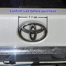 1pc 3d Car Emblem Sticker For Toyota Front Grill Hood Rear Trunk Logo Corolla Ca 1pc 3d Car Emblem Sticker For Toyota Front Grill Hood Rear Trunk Logo Corolla Ca