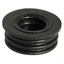 SP10 FloPlast Rubber Boss Adaptor 32mm Push Fit Black 110mm Soil System