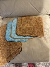 NEW opened CAMPANELLI 6 pc Super Plush Puppy Fur Microfiber Towel Set Assorted
