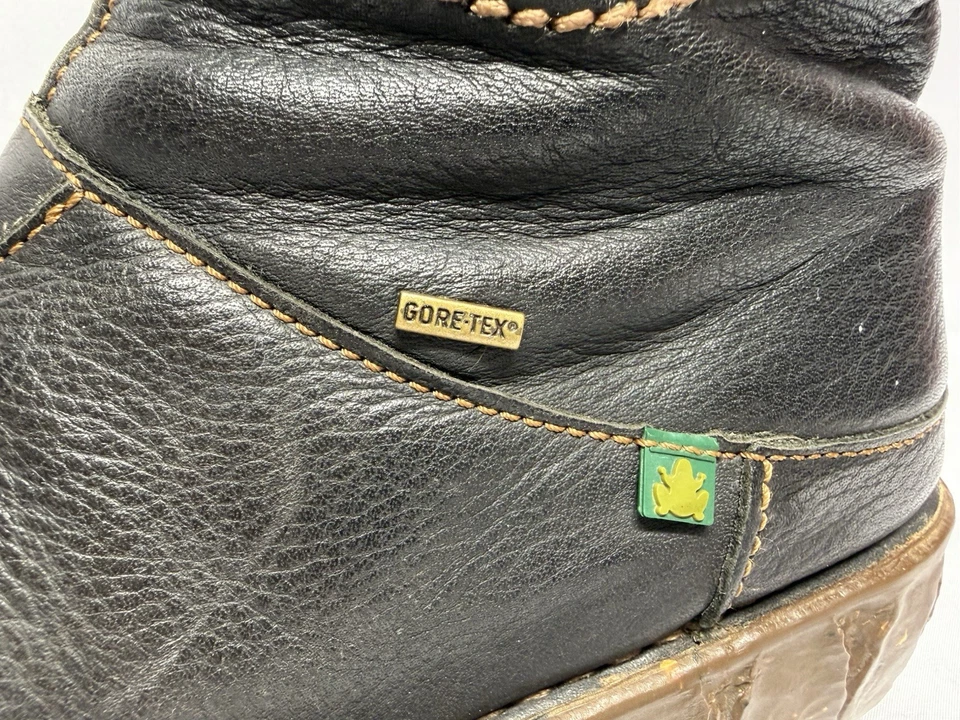 El Naturalista 女式 Gore-Tex 皮革中筒靴黑色 36 码  — 第 2/4 张图片