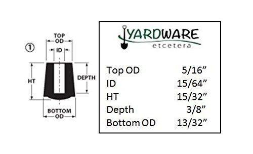 8 Pack Rubber Feet for Metal Trivets - Replacement for Virginia Metalcrafters &