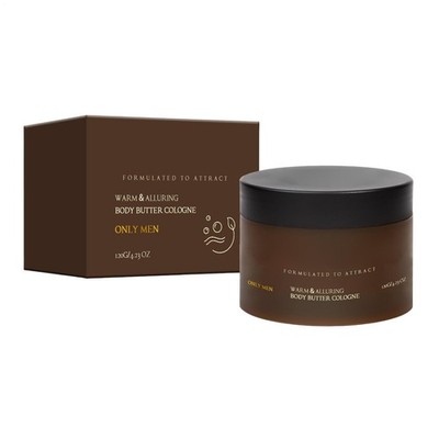 Crowned Skin Empire Body Butter Cologne For Men | Smoky Citrus Musk Mango Butter