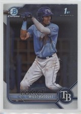 2022 Bowman Chrome Prospects Willy Vasquez #BCP-195 1u6