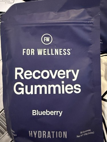 FOR WELLNESS Recovery Gummies Blueberry 12/25