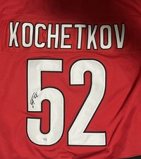 PYOTR KOCHETKOV AUTOGRAPH SIGNED NHL PSA COA JERSEY CAROLINA HURRICANES AUTO