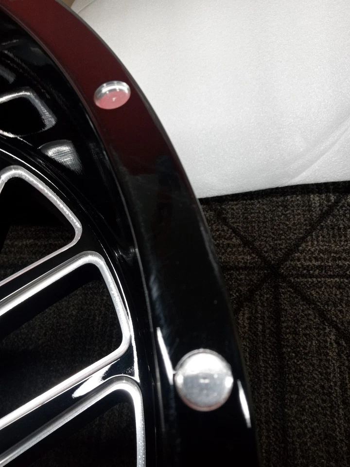 Blemished Single 22x12 Black Milled Wheel Xtreme Force XF10 6x5.5 6x135 -51 — 第 3/4 张图片