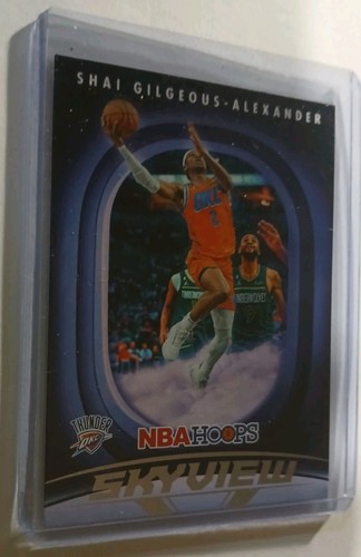 2023-24 Panini NBA Hoops Skyview #11 Shai Gilgeous-Alexander OKC Thunder