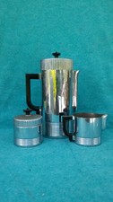 Chase Chrome Coffee Service Continental 17054 Von Nessen W Inner Sleeve Art Deco