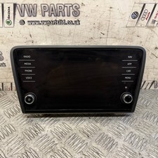 SKODA OCTAVIA MK3 FL AUTORADIO NAVIGATORE SATELLITARE STEREO DISPLAY SCHERMO 5E0919605M 17-19