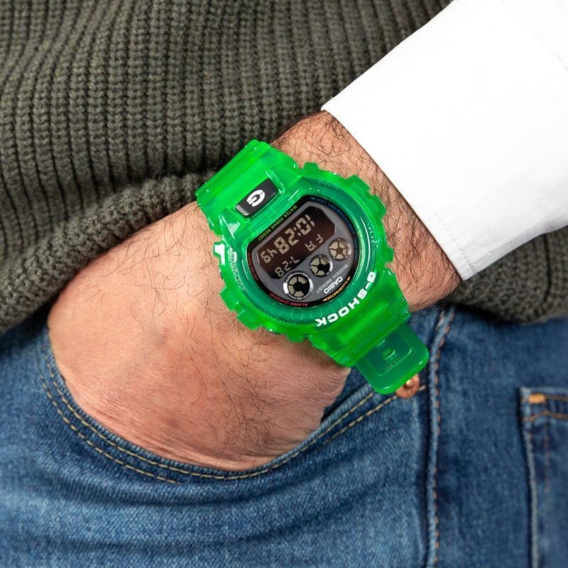 CASIO G-SHOCK DW-6900JT-3 JOYTOPIA Translucent Green Full Set for
