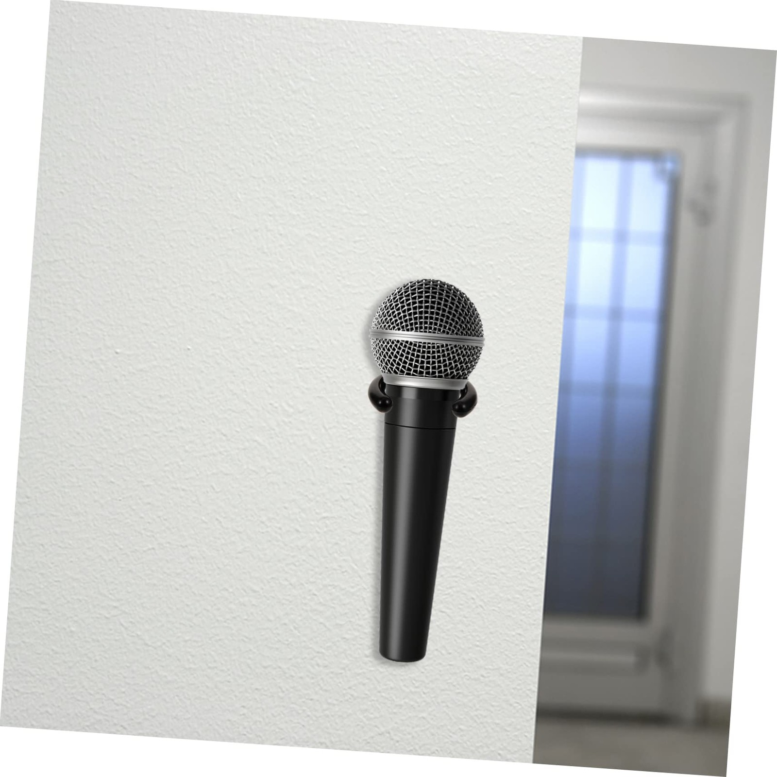 4pcs Microphone Holder Wall Mount Hanger Hook for Ktv Home Office Durable Mic...