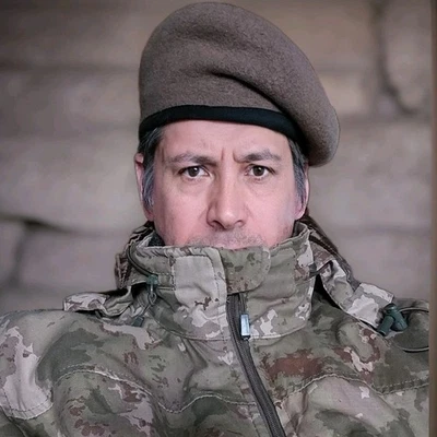 Béret en laine marron / kaki armée Turque taille 54/55 - Photo 1/4