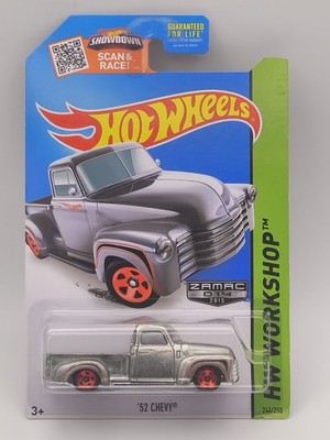 Hot Wheels 2015 - HW Workshop: Then and Now - '52 Chevy Truck Zamac Walmart Excl