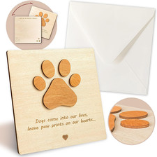 Sympathy Card for Loss of Pet Dog - Loss of Dog Sympathy Card, Dogs Death Rememb