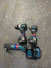 Makita Cordless Power Tool Combo Kit with 3-Tool Li-Ion Battery