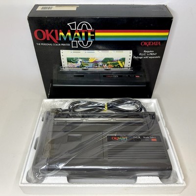 Okidata Okimate 10 Personal Color Printer Original Box Japan NOS BRAND NEW