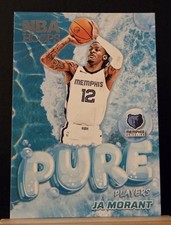 JA MORANT | PURE PLAYERS INSERT | 24-25 NBA Hoops | Card #5 | Memphis Grizzlies 