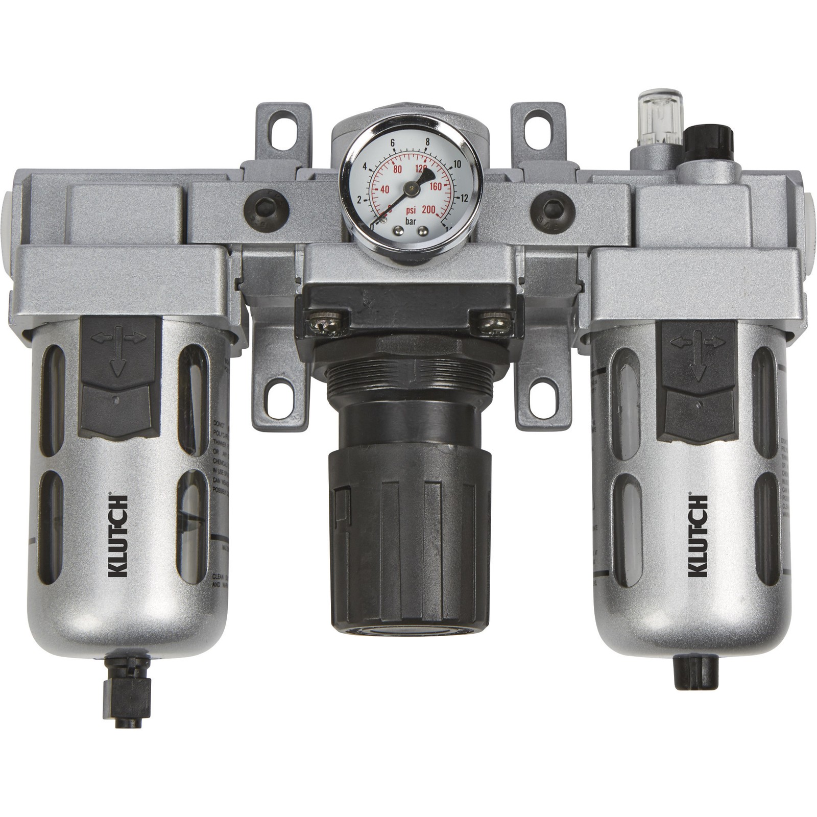 Filter&ndash;regulator&ndash;lubricator Combo, 1/2in., 106 Cfm