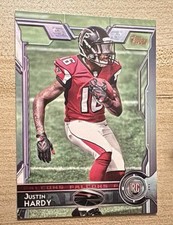Topps Justin Hardy Atlanta Falcons 2015 #469 Rookie Football Card. rookie card picture