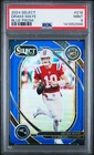 2024 PANINI SELECT BLUE PRIZM #218 DRAKE MAYE ROOKIE RC 71/99 PSA 9