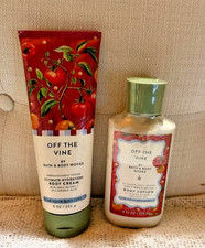 Bath Body Works OFF THE VINE Body Lotion 8 oz Body Cream in tube 8 oz