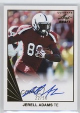 2016 Leaf Ultimate Draft 1990 Gold 22/50 Jerell Adams #BA-JA1 Auto 3g3