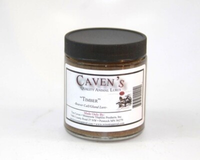 Caven's ''Timber'' Lure 1 oz Traps Trapping Bait Beaver Castor Attractant Nuisance
