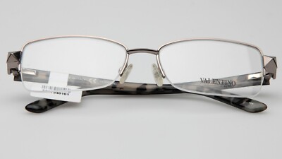 NEW VALENTINO V2123 033 GREY EYEGLASSES FRAME 53-16-135mm  display picture 3