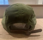 Casquette de camp FW18 Supreme Velvet chapeau olive logo boîte verte made in USA