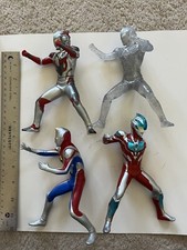 Set of 4 Bandai Banpresto Hero Brave Statue Ultraman Ultraseven 7  Action Figure