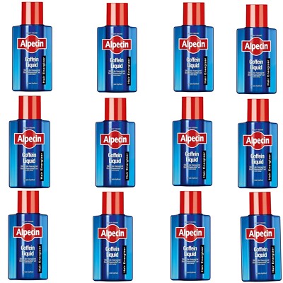 12x Alpecin Coffein Liquid Haarwasser zur Stärkung der Haarwurzel 12x 200ml neu