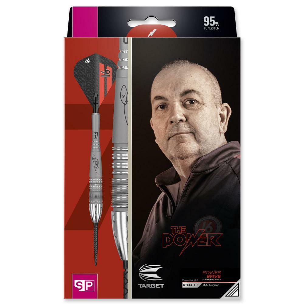 TARGET PHIL TAYLOR POWER 9FIVE GEN 7 24 Gram Steel Tip Darts