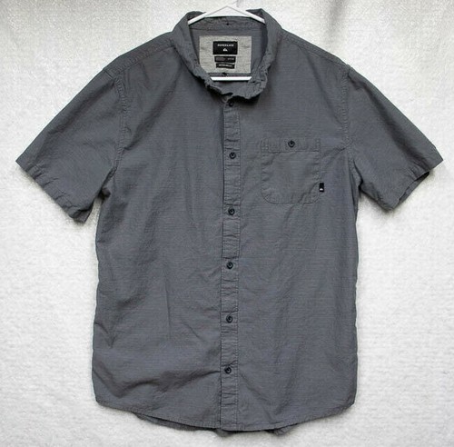 quicksilver button down