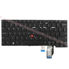US Backlit Keyboard for Lenovo Thinkpad X13 Gen4 Type 21EX, 21EY 5M11H94379