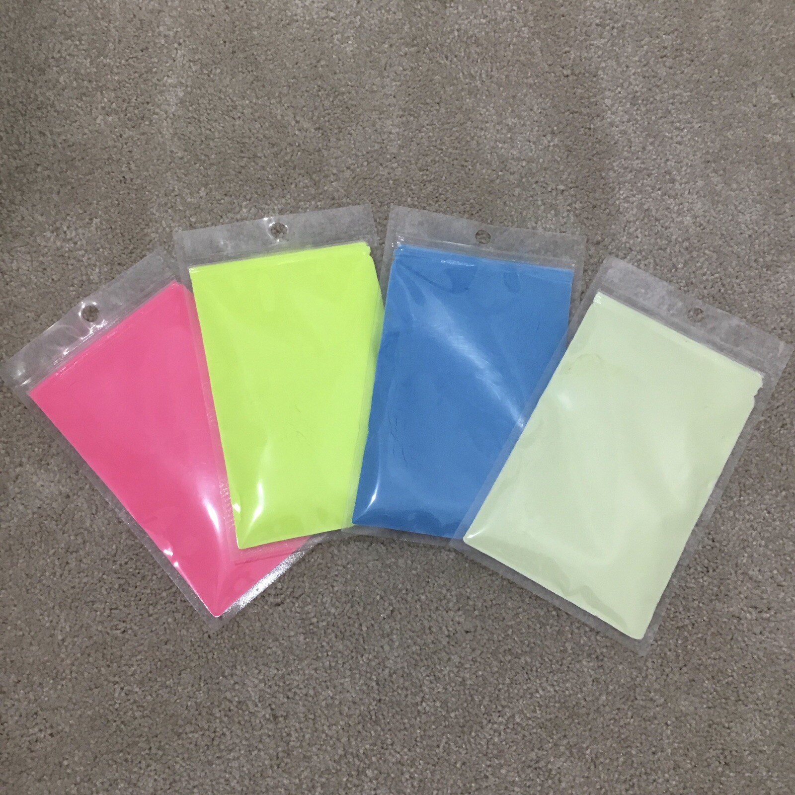 1kg Pack Mixed Glow Powder Pigment Colours For Plastisol, Soft Plastics, Craft - Image 1