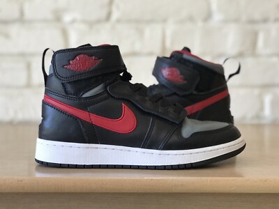 Nike Air Jordan 1 High FlyEase Black Smoke Grey Gym Red DC7986-006