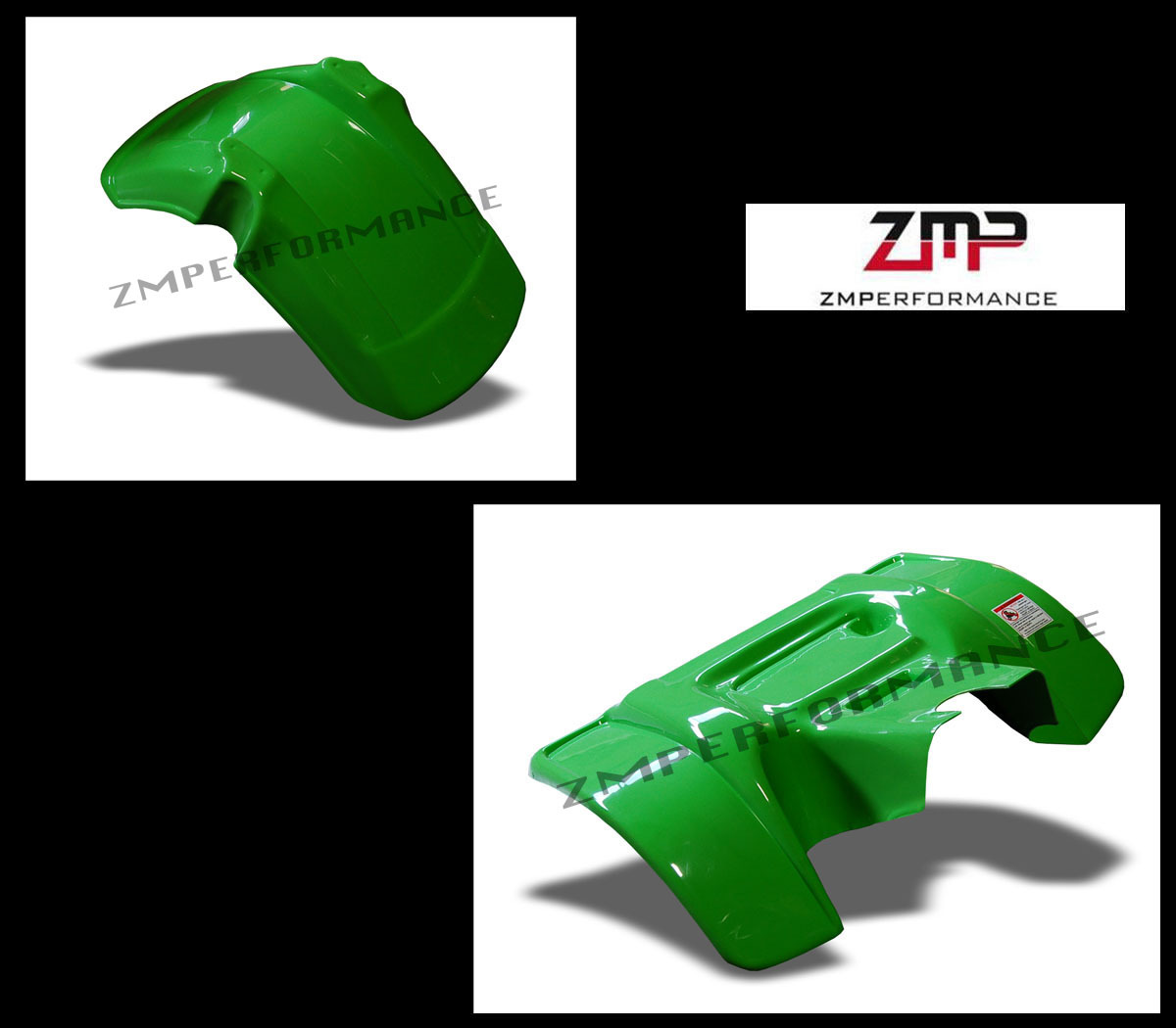 タ－ゲットダ－ツセット KAWASAKI KXT 250 84 - 85 TECATE 3 GREEN PLASTIC FRONT AND REAR