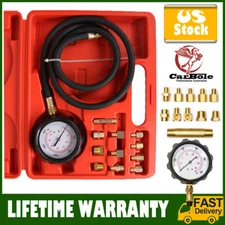 0-500PSI Engine Oil Pressure Test Kit Gauge Diagnostic Tester Dectector Tool Set