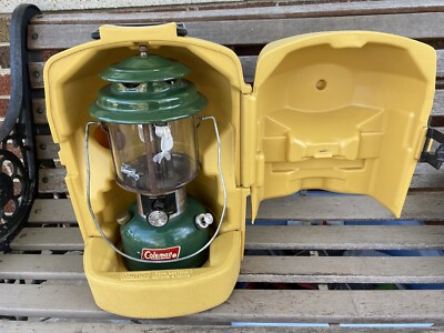 Coleman 220K イエローランタン キャリーケース付き Coleman 220K