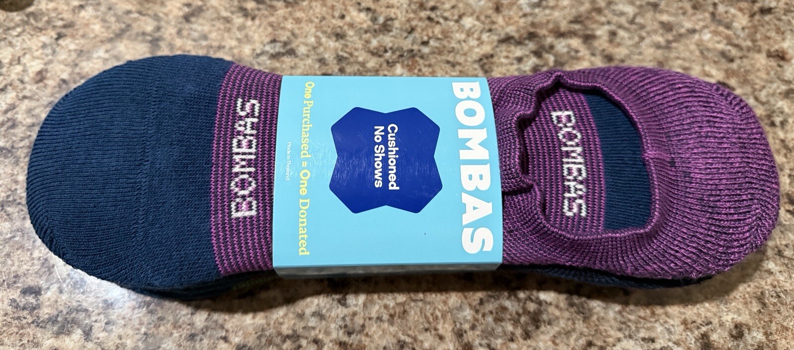 Bombas Cushioned No Show Socks 4 Colors XLarge XL  Men’s Unisex Women’s X-Large