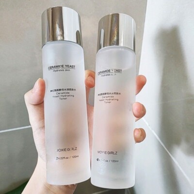 Moxie Girlz Ceramide Yeast Hydrates Skin Toner Anti-Aging 4.22 fl