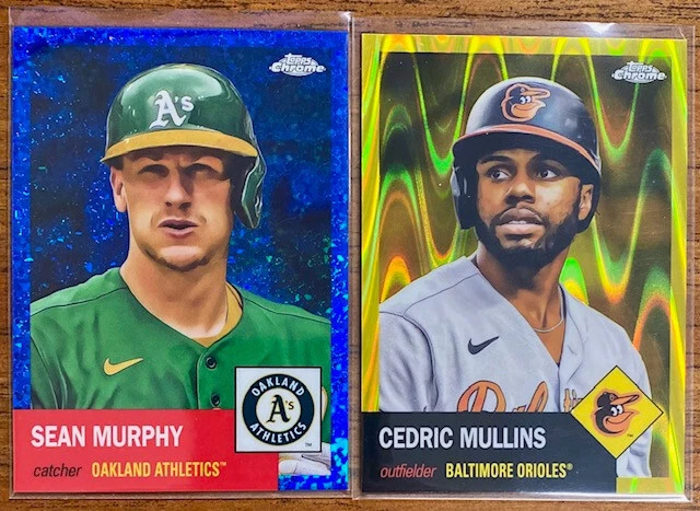 Lote de cartões numerados Topps Chrome (6) - /50-/75-/199-/250-/299 - Novato - Imagem 3 de 4