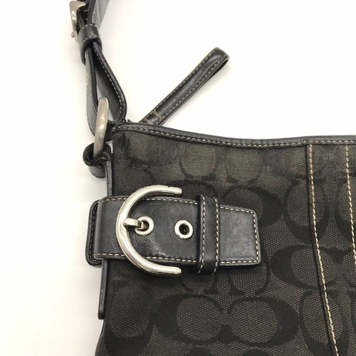 Borsone vintage Coach firma fibbia 3577 borsa a mano secchiello tracolla hobo borsetta - Foto 2 di 15