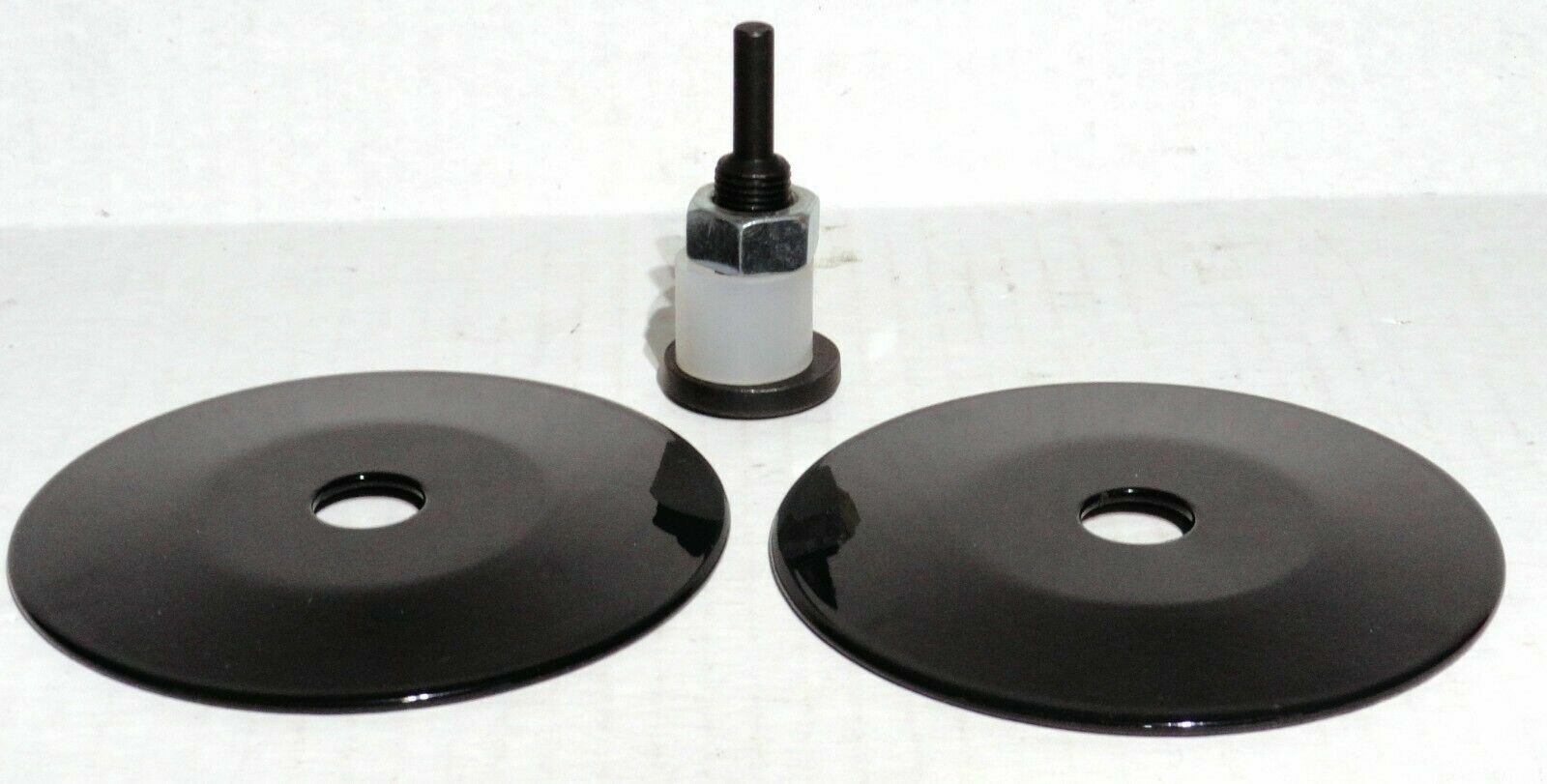 United Pacific Buffing Wheel Holder Kit 5/8" Center Hole 4" Plates #90015 Each