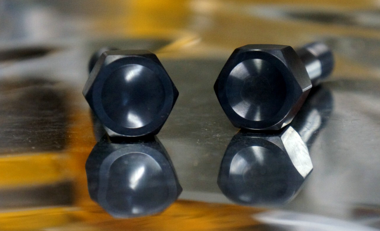 10pack set Ferrari Black Titanium Lug Bolt 14x1.5 HEX22 52mm