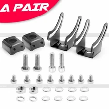 2PCS Mounting Base Bracket LED Light Bar Slide Mount Bracket Universal