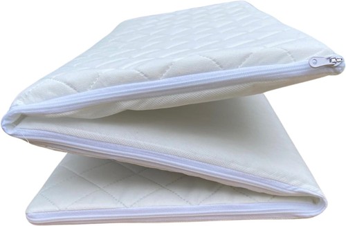 Colchón y bolso LAURA® cuádruple 95x65 cm compacto plegable para bebé cuna de viaje - Imagen 7 de 7